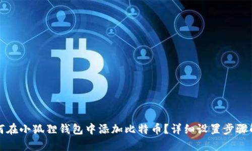 如何在小狐狸钱包中添加比特币？详细设置步骤解析